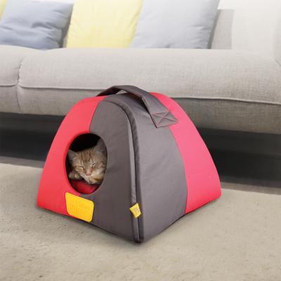 China Wholesale GiGwi Manufacturer Breathable Dog Cat House Oxford Small Dog Tent for sale