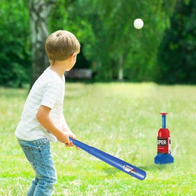 China Plastic Outdoor Sport Game Toy Baseball Active Kids Exercise Training Machine Set for sale