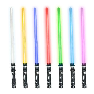 China Themed Party Toys Party Toys 68cm 7 Colors Flashing Lightsaber LED Sword Lights Sound StarWars Laser Sword for sale