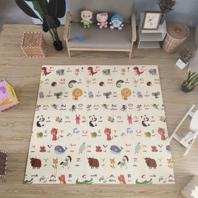 China 2020 Hot Selling Game Waterproof XPE Folding Foam Non-Toxic Baby Play Gym Mat For Kids for sale