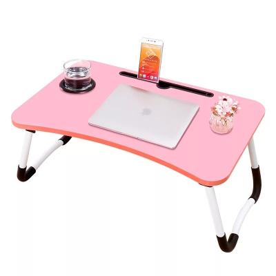 China Foldable Magic Unions Bed Folding Laptop Computer Desk Home Desk For Bed& Sofa Laptop Desk Bed Tray Table For Study And Reading Bed for sale