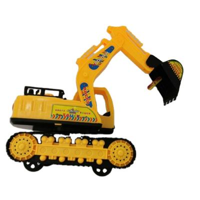 China Toy Wholesale Diecast Engineering Vehicle Excavator Model Truck Diecast Educational Toys For Children for sale