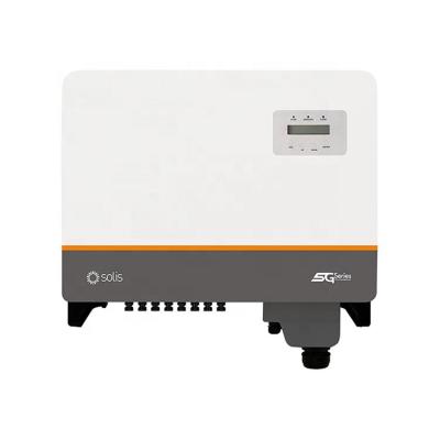 China Solis Three Phase Solar Inverter 25kw 30kw 33kw 36kw 40kw 50kw MPPT On Grid Inverter High Efficiency Performance Solar Inverter 647*629*252mm for sale