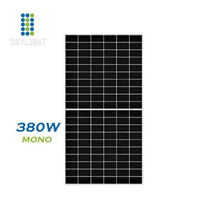 China Tiled Roof PV Module China Factory Wholesale Price Mono Solar Panel 166mmx83mm Small Size Solar Panels 360w 370w 380watt Good Resale 166mmx83mm for sale