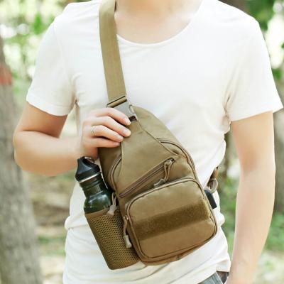 China Fashion Causal Multifunctional Sports Outdoor Tactical Camouflage Fishing Tackle Chest Bag Cross - Body Shoulder Backpacks Throw Bag For Men for sale