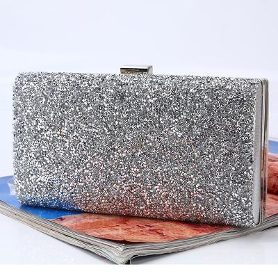 China Fashoion 2022 fashion ladies bag chain shoulder retro shinny women purse birthday party dinner evening clutch bag clutch for sale