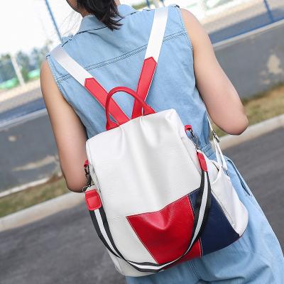 China Anti-theft mochilas de mujer escolares increasing camping campus vintage retro travel laptop leather casual PU leather backpack school colleague for sale