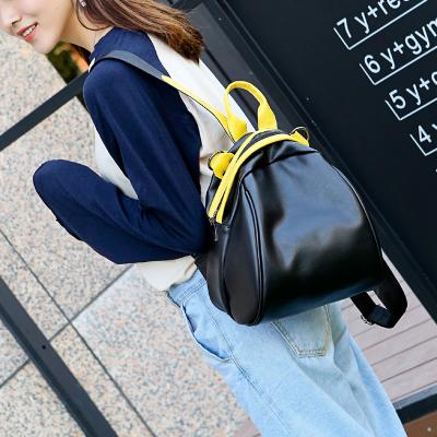 China Wholesale Casual Large Capacity PU Leather School Bag Backpacks Vintage Retro Laptop Colleague Anti-theft Mujer Mochilas Escolares Campus for sale