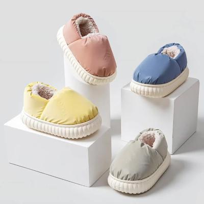 China Wholesale Fashion Deodorization Cheap Children's Cotton Shoes Warm Plush Thick Bottom Waterproof Indoor Slippers And Sandals For Kids for sale