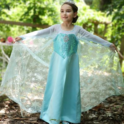 China Autumn Baby Washable Satin Children's Lace Dress After Dress Suit Skirt Dresses 10 Year Girl For Birthday Party for sale