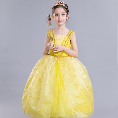 China European and American children's clothing washable gauze princess the new skirt summer girls dress Halloween costume baby dress new for sale