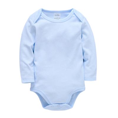 China Custom outdoor activities logo printing new latest design fashion onesie kids infant romper toddler jumpsuit simple cheap simple soft jumpsuit baby for sale