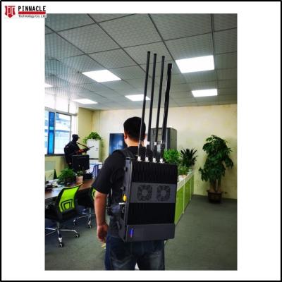 China WiFi GPS Anti Drone Jammer Mochila Mochila estilo 100W personalizado à venda