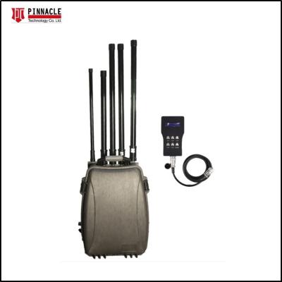 China Full Band VHF UHF Remote Control Manpack Backpack Signal Jammer 2G 3G 4G 5G for sale