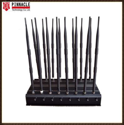 China Hochleistungs-Desktop-Handy und Wifi-Blocker Bluetooth WLAN VHF UHF 16Ch zu verkaufen