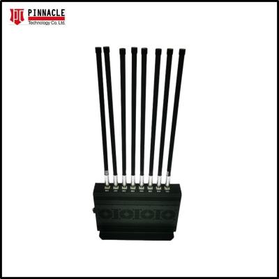 China Desktop Cellular Mobile Phone Signal Jammer GPS WIFI Cellphone Scrambler for sale