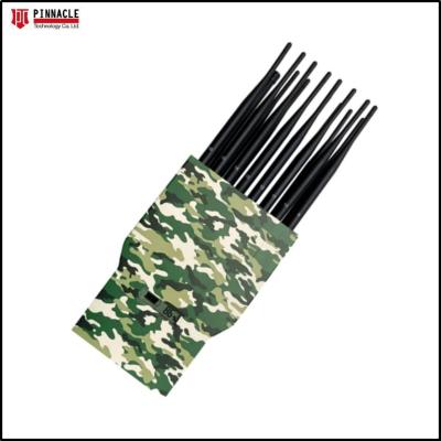 China Handheld 16 Antenne WiFi Radio Militair Signal Jammer 3G 4G 5G Te koop