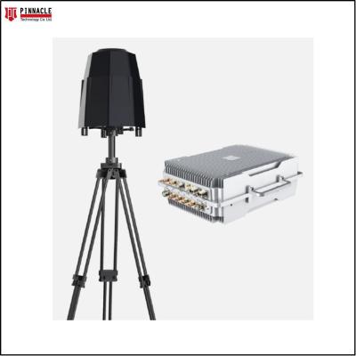 China Fixed Type UAVS Drone Signals Detection And Drone Signal Jammer Device 2.4G 5.8G for sale