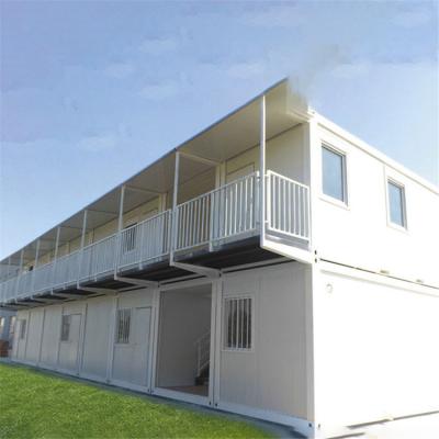 China Quickly install prefab 20ft container resort prefab housing prices for sale