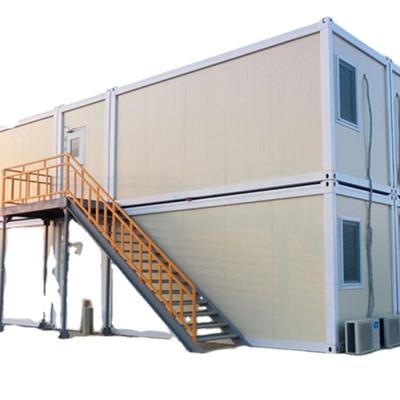 China Quickly install modern prefab glass house container for living for sale