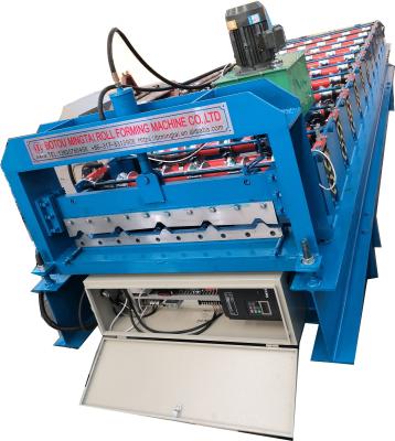 China Building Material Stores Export 840 Trapezoidal Steel Sheet Forming Machine for sale