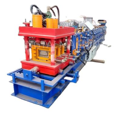 China Building Material Stores Galvanized C Channel Steel Rolling Forming Machine for sale