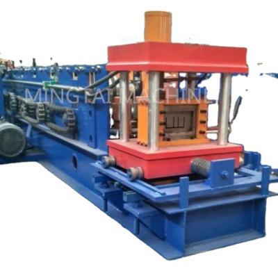 China Building Material Stores Full Automatic Steel Profile C Purlin Roll Forming Machine for sale