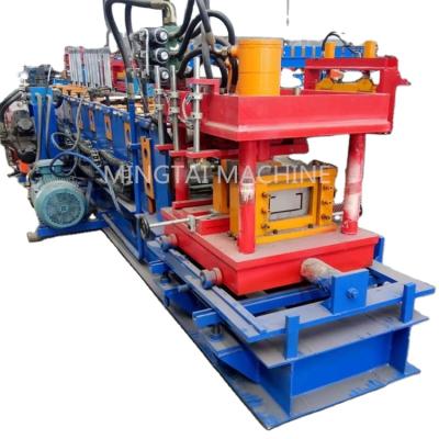 China Steel Construction Galvanized CZ Type Angle Iron Purlin Building Material Shops Cold Roll Forming Machine China Supplier for sale