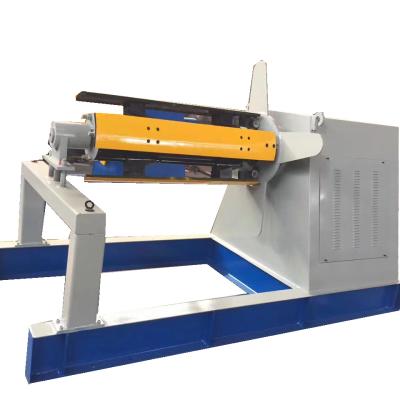 China Automatic hydraulic steel coil uncoiler / hotels decoiler for sale