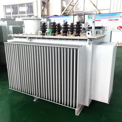 China Industrial Power Supplies 3phase Double Winding Oil Immersed Transformer 500 KVA 11/0.433 KV Electrical Transformer for sale