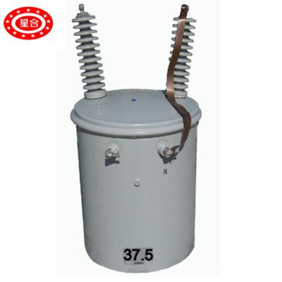 China Industrial Power Supplies High Voltage 37.5KVA 50KVA Customized Single Phase Transformer Single Phase Oil Immersed Transformer for sale