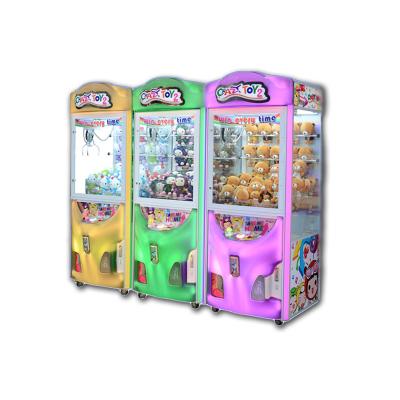 China Management System Offered Crazy Toy 2 Sale Crane Claw Catcher Game Machine For Amusement Parks for sale