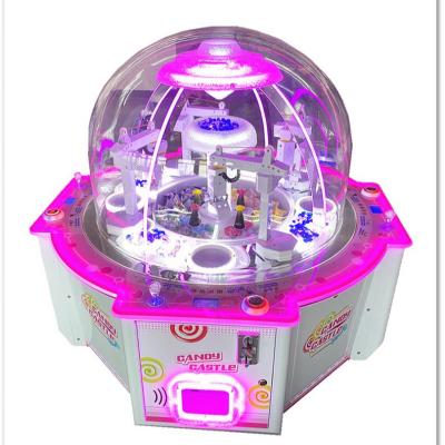 China Price Off Colorful Child Arcade Coin Operated Candy and Toy Catching Games Machine for sale