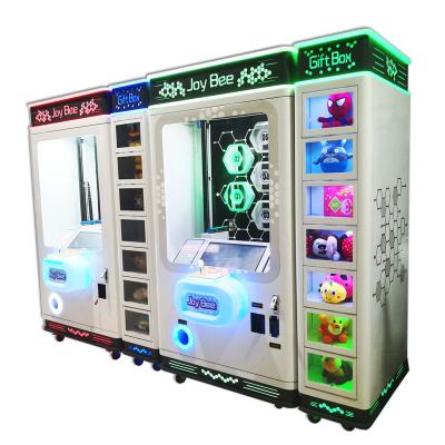 China Popular Interesting Supply Management System Joybee Doll Crane Gift Push Ticket Game Machine For Sale for sale