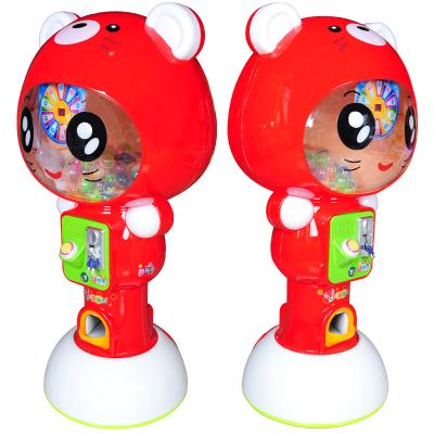 China Shopping mall puppet girls candy vending machine, coin operated prize game machine for kids for sale