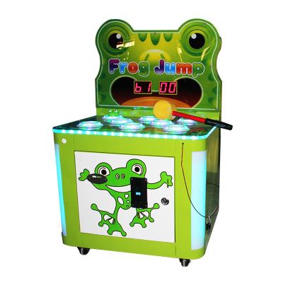 China Management system offered frog hammer whac-a-mole kids arcade hitting game machine for sale