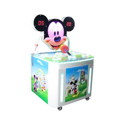 China Coin Operated Shopping Mall Kids Whac-a-mole Hamster Game Machine With Fin Hammer For Kids for sale