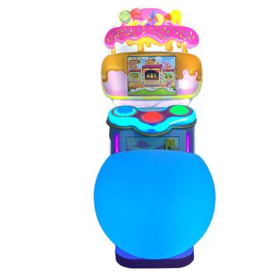 China Management system offered colorful led music machine light cute drummer kids hand play drum game machines for sale