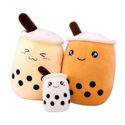 China Cartoon Toy Mini Claw Plush Toy Bubble Tea With Mixed Color For Toy Selling Crane Machinery for sale