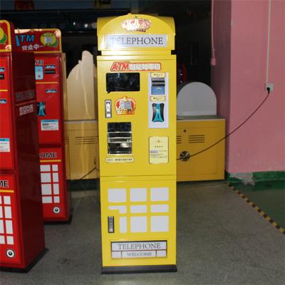 China Convenient Metal+Wood Amusement Park Automatic Coin Exchange Machine Token Token Change Machine for sale