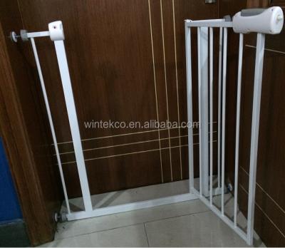 China ADJUSTABLE High Quality Indoor Walk Through Baby Safety Fence Gate for sale