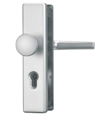 China Modern German Market Front Stylist Door Handles Stainless Lock Door Handles for sale