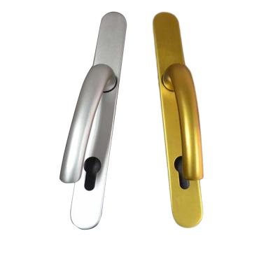 China Luxury Classic UPVC Window PVC Anodizing Italian Design uPVC Lever Door Handle for sale