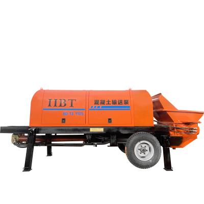 China Factory New Mini Concrete Pump Machine Prices With Diesel Engine Trailer Mounted Stationary Concrete Pumps For Sale for sale