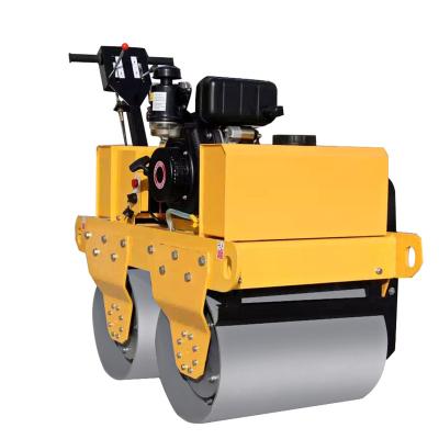 China Road Bridge Engineering Concrete Pavement Marine Hydraulic 3 Ton Manual Steel Small Single Drum Vibrating Rollers Steering Vibratory Road Roller For Sale for sale