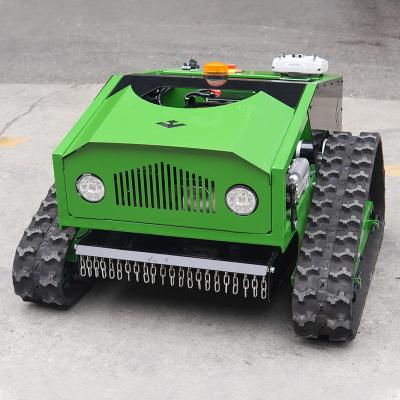 China Weeding Gasoline Riding Lawn Mower  Garden Tools Remote Control Lawn Tractor Mower Grass Cutting Machine Lawn Mower Robot for sale