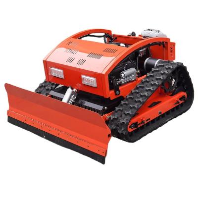 China Weeding NEW Design Manufacturer remote control Self Propelled crawler lawn mower for sale