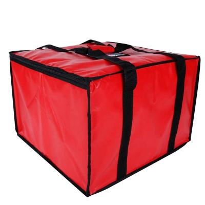 China Large Style Portable Pizza Thermal Foldable Insulated Food Delivery Thermal Bag for sale