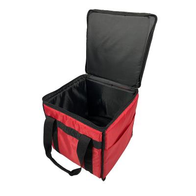 China Thermal Insulated Delivery Bag Restaurant Cooler Backpack Large Capacity Food Delivery Bag for sale