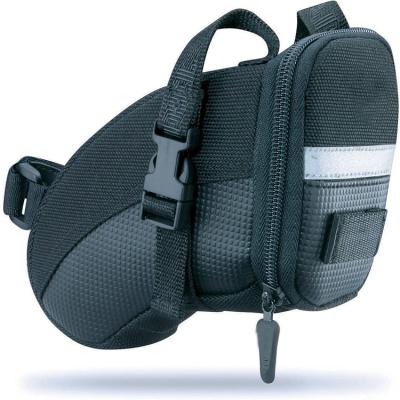 China Eco-friendly Wholesale Bicycle Saddle Bag Cycling Pocket Bike Tool Bag Small Rear Parts Bike Seat Saddle Frame Bag for sale